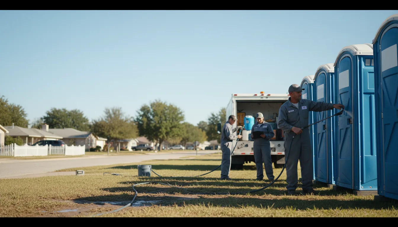 Long-Term Portable Toilet Rental in Adams, OK near me